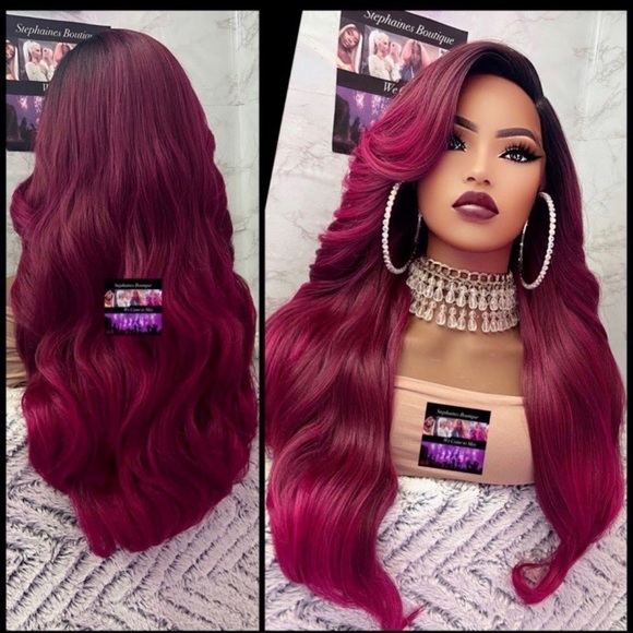 Human Hair Blended Lace Front Wig